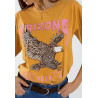 TEE-SHIRT ARIZONA MOUTARDE