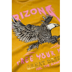 TEE-SHIRT ARIZONA MOUTARDE