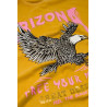 TEE-SHIRT ARIZONA MOUTARDE