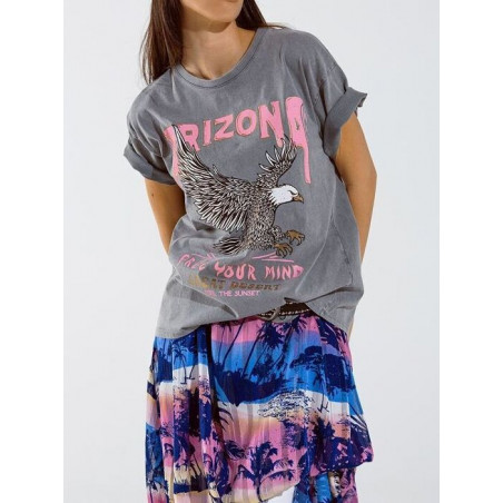 TEE-SHIRT ARIZONA GRIS