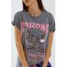 TEE-SHIRT ARIZONA GRIS