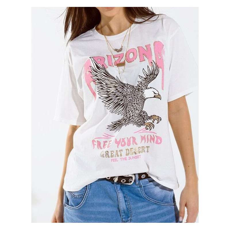 TEE-SHIRT ARIZONA BLANC